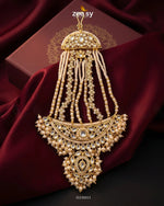 Roshan Pearl Kundan Jhumar
