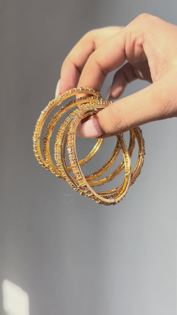 Stardust Slender Gemstone Bangles