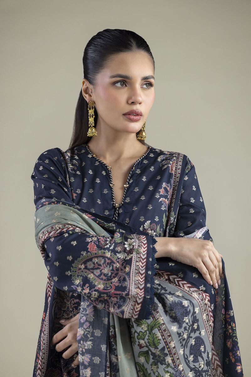 Jacquard Tailored 3-Piece